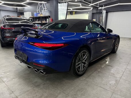 2023 Mercedes-Benz SL-Класс AMG SL 43 43 AMG IV (R232), синий, 12900000 рублей, вид 4