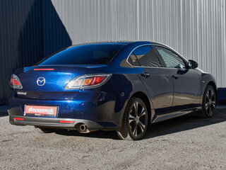 2011 Mazda 6 II (GH) Рестайлинг, синий, 890000 рублей, вид 4