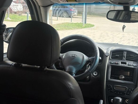2003 Hyundai Santa Fe I, чёрный, 390000 рублей - вид 11