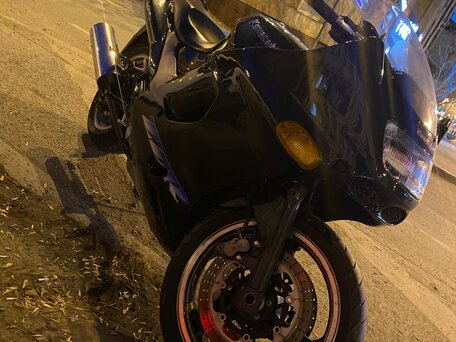 1996 Kawasaki ZZR 1100, зелёный, 240000 рублей, вид 2
