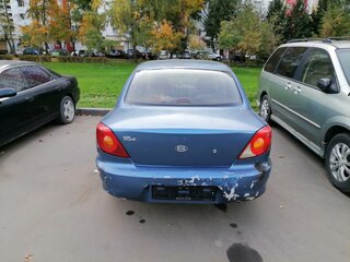 2002 Kia Rio I Рестайлинг, синий, 125000 рублей, вид 4