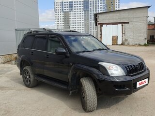 2005 Toyota Land Cruiser Prado 120 Series, чёрный, 1590000 рублей, вид 2