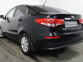 2015 Kia Rio III Рестайлинг, чёрный, 829000 рублей, вид 4