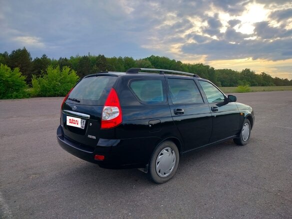 2010 Lada (ВАЗ) Priora I, чёрный, 385000 рублей - вид 4