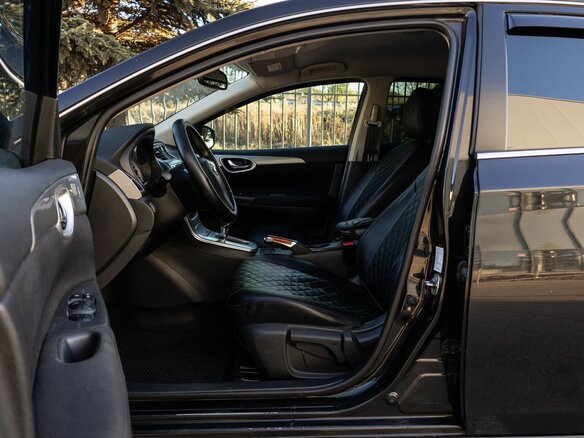 2015 Nissan Sentra VII (B17), чёрный - вид 11