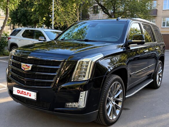 2019 Cadillac Escalade IV, чёрный, 5800000 рублей