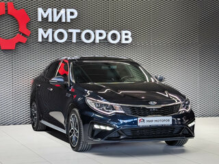 2019 Kia Optima IV Рестайлинг, синий, 1999000 рублей, вид 3