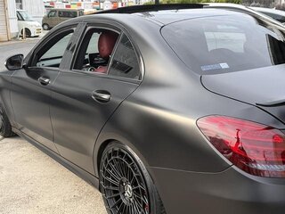 2017 Mercedes-Benz C-Класс 180 9G-TRONIC IV (W205), чёрный, 1440000 рублей, вид 3