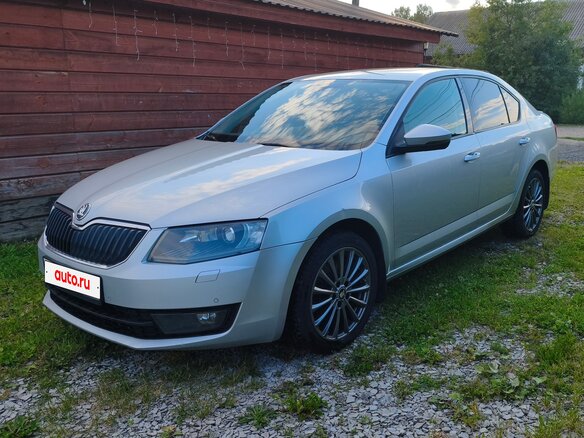 2015 Skoda Octavia III (A7), серебристый