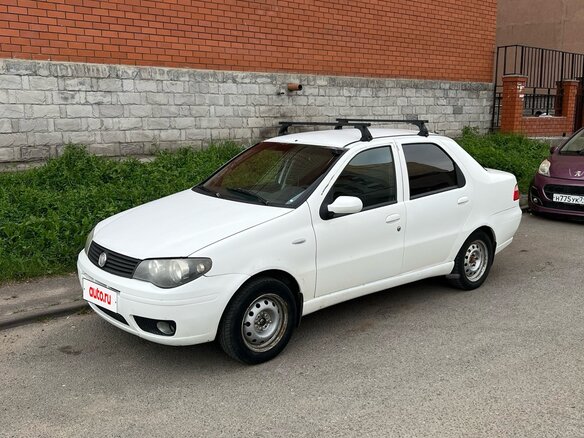 2012 Fiat Albea I Рестайлинг, белый, 283000 рублей - вид 4