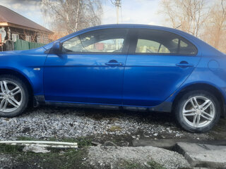 2008 Mitsubishi Lancer X, синий, 500000 рублей, вид 2