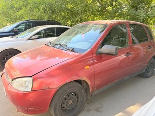 2010 Lada (ВАЗ) Kalina I, красный, 111500 рублей, вид 1