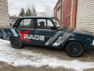 2004 Lada (ВАЗ) 2107, синий, 200000 рублей, вид 2