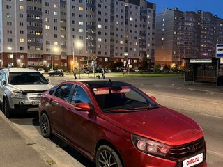 2016 Lada (ВАЗ) Vesta I, красный, 630000 рублей, вид 2