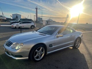 2002 Mercedes-Benz SL-Класс 500 5-speed V (R230), серебристый, 2600000 рублей, вид 1