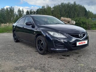 2012 Mazda 6 II (GH) Рестайлинг, чёрный, 820000 рублей, вид 4