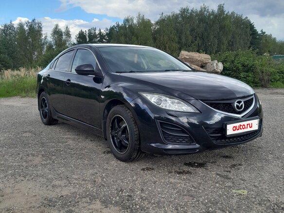 2012 Mazda 6 II (GH) Рестайлинг, чёрный, 800000 рублей - вид 3