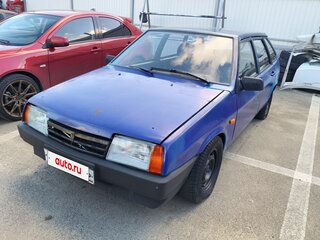 1998 Lada (ВАЗ) 2109, синий, 100000 рублей, вид 1