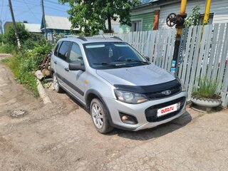2015 Lada (ВАЗ) Kalina Cross II, серебристый, 480000 рублей, вид 4