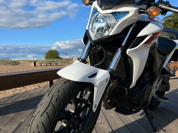 2013 Honda CB 400F, белый, 470000 рублей - вид 10