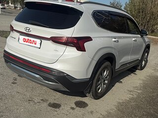 2021 Hyundai Santa Fe IV Рестайлинг, белый, 3700000 рублей, вид 3