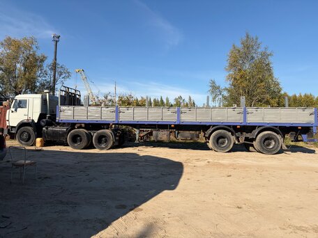 2006 КамАЗ 54115, серый, 800000 рублей, вид 5