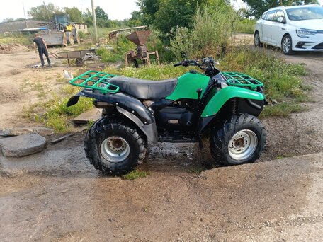 2005 Kawasaki KLE 400, зелёный, 250000 рублей, вид 1