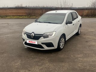 2018 Renault Logan II Рестайлинг, белый, 830000 рублей, вид 1