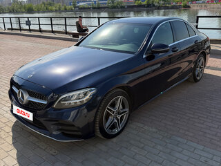 2020 Mercedes-Benz C-Класс 200 IV (W205) Рестайлинг, синий, 3520000 рублей, вид 1