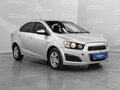 2014 Chevrolet Aveo II, серебристый, 550000 рублей - вид 6