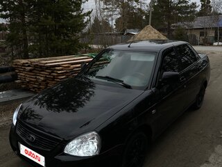 2012 Lada (ВАЗ) Priora Premier I, чёрный, 300000 рублей, вид 2