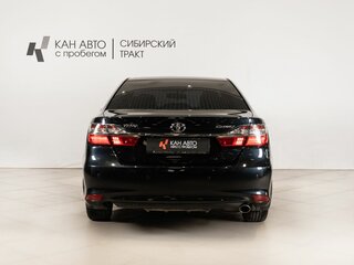 2016 Toyota Camry VII (XV50) Рестайлинг, чёрный, 1950000 рублей, вид 4