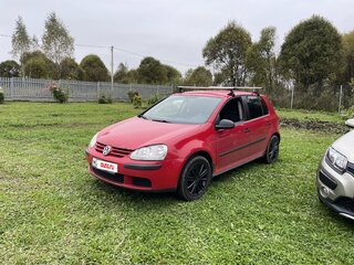 2007 Volkswagen Golf V, красный, 450000 рублей, вид 1