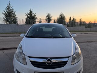 2010 Opel Corsa D Рестайлинг I, белый, 370000 рублей, вид 2