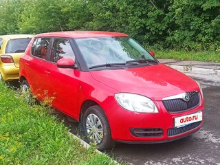 2009 Skoda Fabia II, красный, 400000 рублей, вид 2