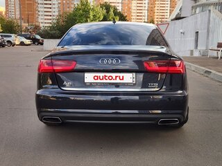 2016 Audi A6 IV (C7) Рестайлинг, синий, 2000000 рублей, вид 5