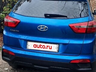 2021 Hyundai Creta I Рестайлинг, синий, 1750000 рублей, вид 2