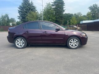 2007 Mazda 3 I (BK) Рестайлинг, пурпурный, 545000 рублей, вид 4