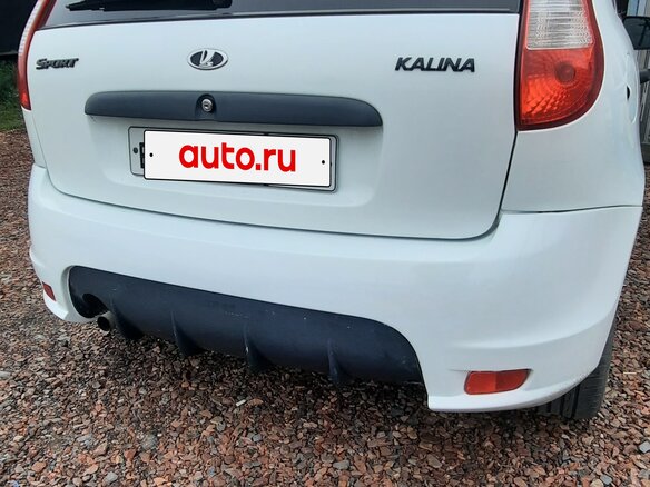 2010 Lada (ВАЗ) Kalina I, белый, 355000 рублей - вид 3