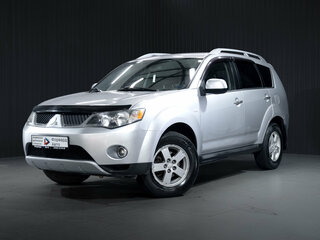 2008 Mitsubishi Outlander II, серебристый, 949000 рублей, вид 3