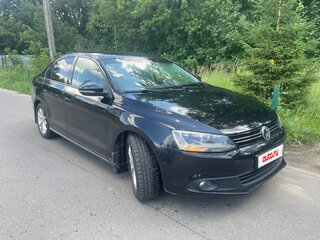 2014 Volkswagen Jetta VI, чёрный, 990000 рублей, вид 4