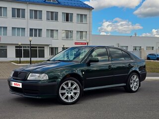 2003 Skoda Octavia I (A4) Рестайлинг, зелёный, 590000 рублей, вид 2