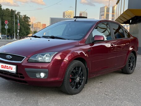 2006 Ford Focus II, красный, 350000 рублей, вид 1