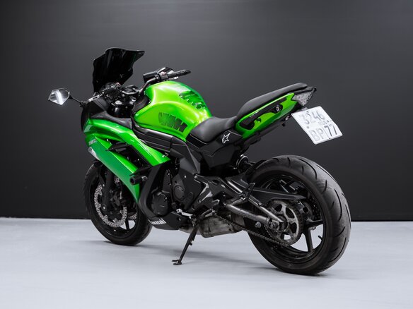 2013 Kawasaki Ninja 650, зелёный, 549900 рублей - вид 5