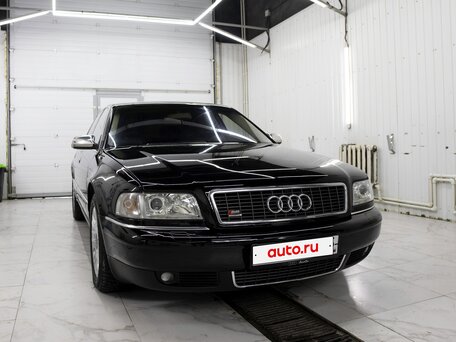 2001 Audi A8 I (D2) Рестайлинг, чёрный, 1050000 рублей, вид 5