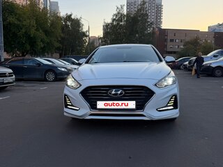 2017 Hyundai Sonata VII (LF) Рестайлинг, белый, 1649999 рублей, вид 2
