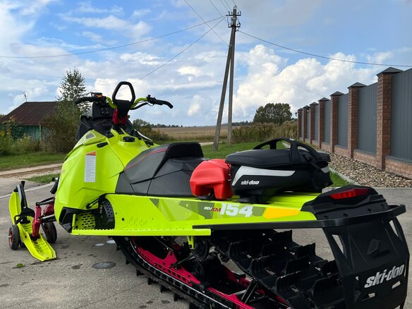 2015 BRP Ski-Doo Freeride, зелёный - вид 14