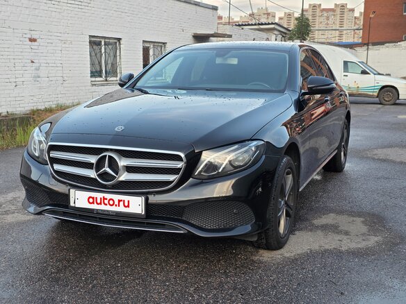 2017 Mercedes-Benz E-Класс 200 V (W213, S213, C238), чёрный - вид 2