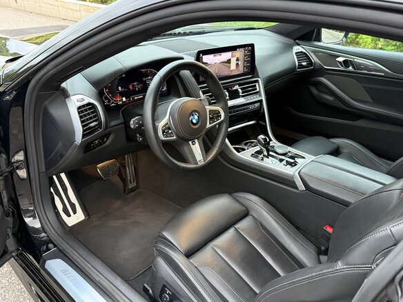 2024 BMW 8 серии 840i II (G14/G15/G16) Рестайлинг, чёрный, 7100000 рублей - вид 6