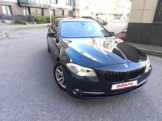 2012 BMW 5 серии 520i VI (F10/F11/F07), чёрный, 1450000 рублей, вид 4